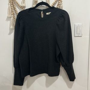 Madewell charcoal grey sweater